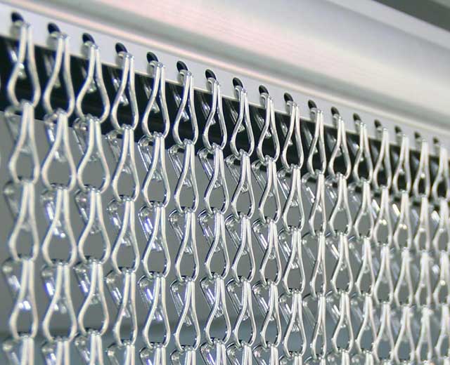 Features of metal curtains