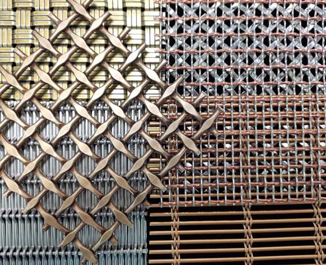 How to install metal mesh curtain