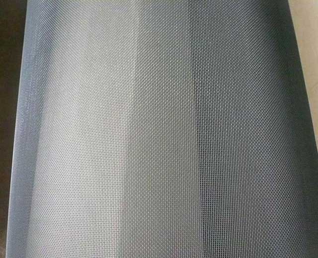 Tungsten wire mesh