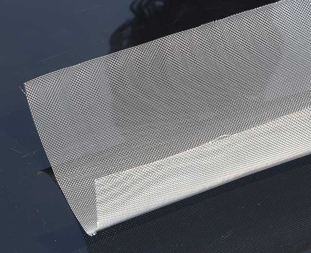 Pure silver wire mesh