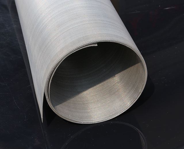 Pure silver wire mesh