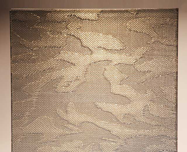 High-end metal decorative mesh material