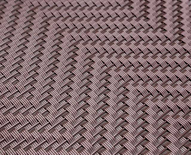 Dense-grained decorative netting is also called mat-shaped d