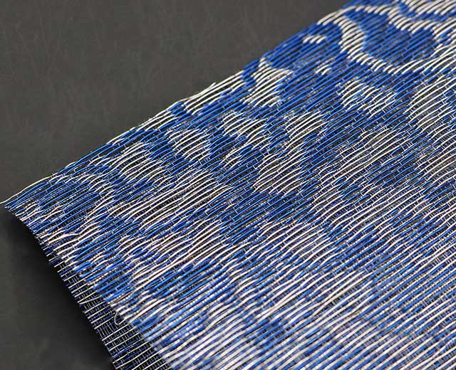 Fine decorative woven mesh for architectural decorative