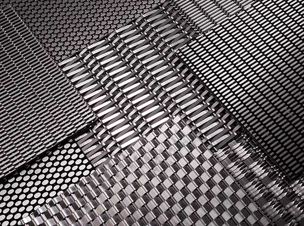 Metal decorative mesh, metal curtain wall mesh