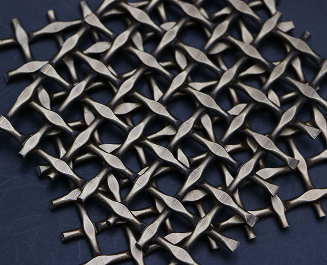 Variety of metal decorative mesh