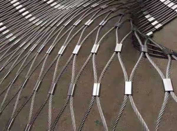 the practical application range of stainless steel rope mesh