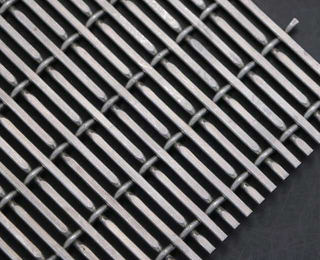 Three weaving methods for decorative stainless steel mesh