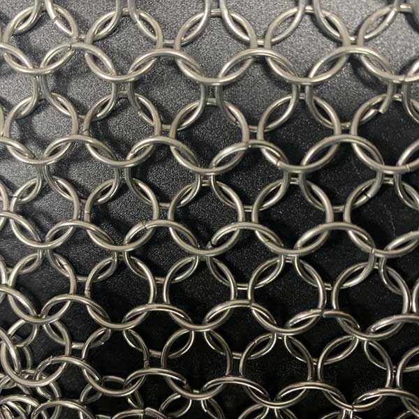 Application of the Flexible Ring Mesh Drapery