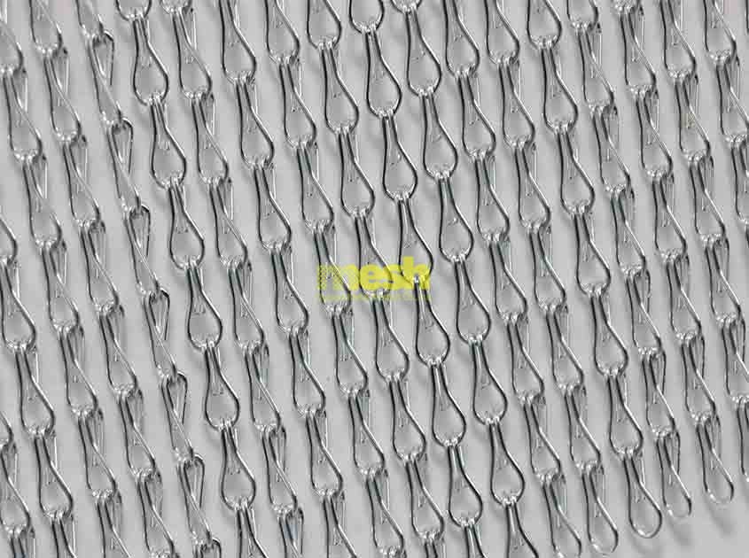 How Is Chain Link Curtain Used in Interior Design