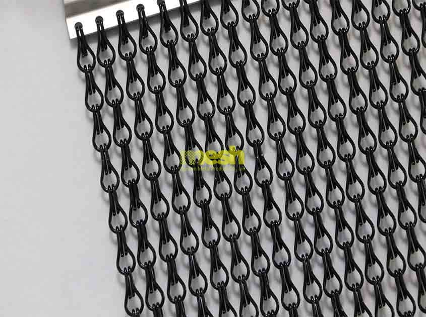 How Is Chain Link Curtain Used in Interior Design