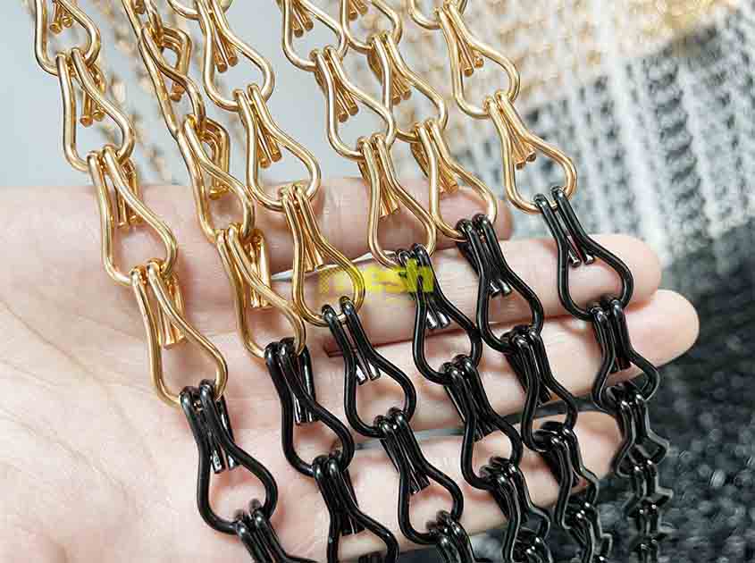 Does Chain Link Curtain offer sound absorption properties