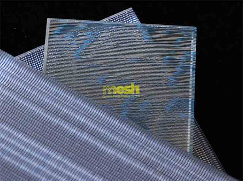 Does Laminated Glass Metal Mesh offer UV protection