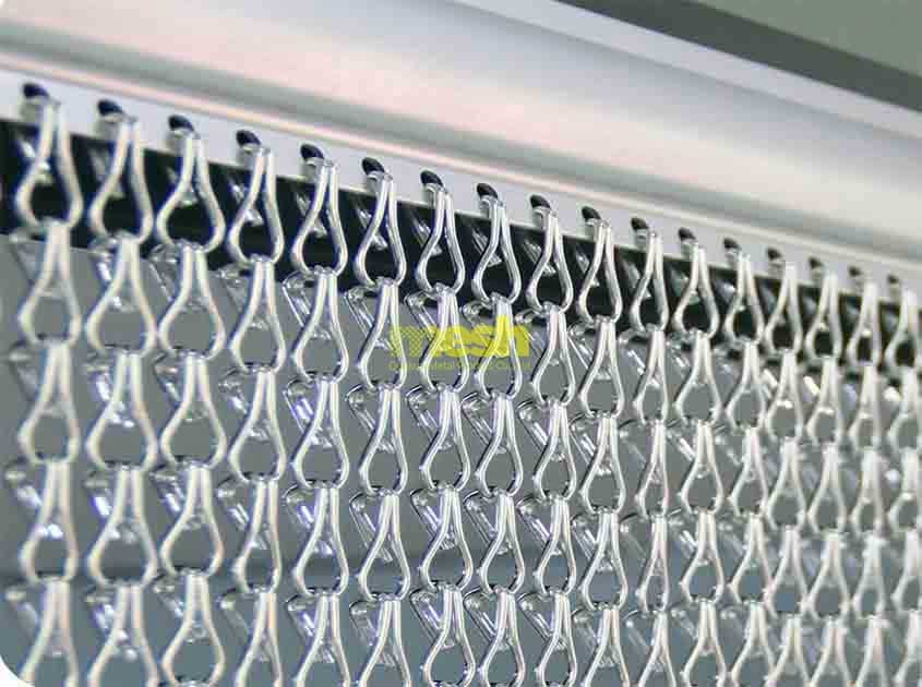 Is Chain Link Curtain suitable for creating suspended ceilings