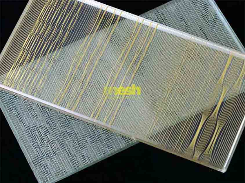 Can Laminated Glass Metal Mesh be used in skylights and roof applications