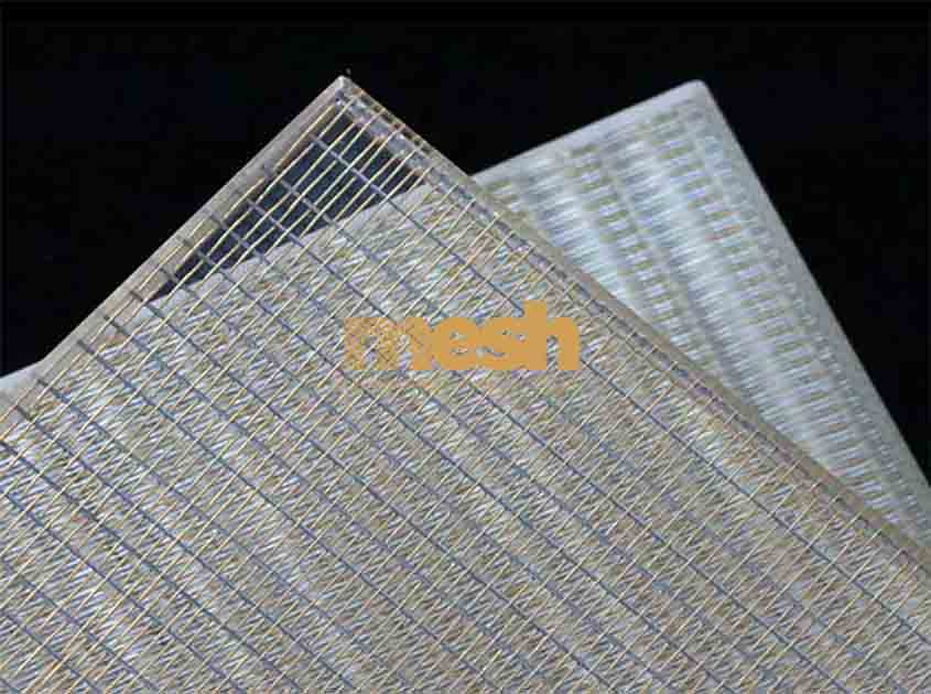 Can Laminated Glass Metal Mesh be used for branding and signage purposes