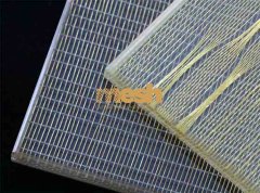 Does Laminated Glass Metal Mesh offer protection against electromagnetic interference