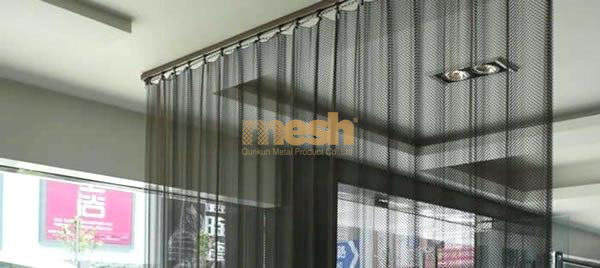 Mesh Size and Density of Metal Coil Drapery: Different Effects