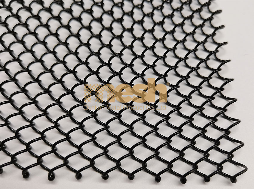 Metal Coil Drapery in Outdoor Design: Weather-Resistant Beauty