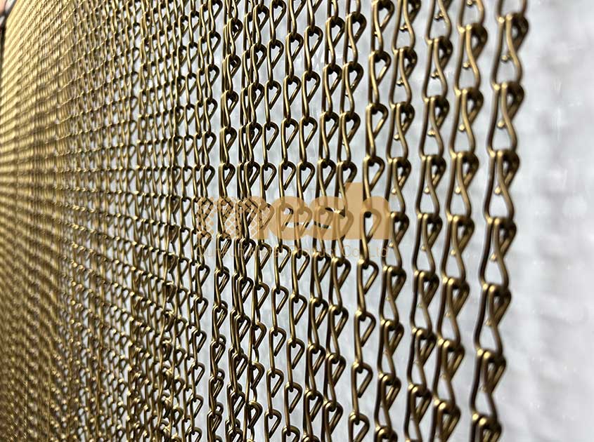 Aesthetic and Functional: Chain Link Curtains in Design