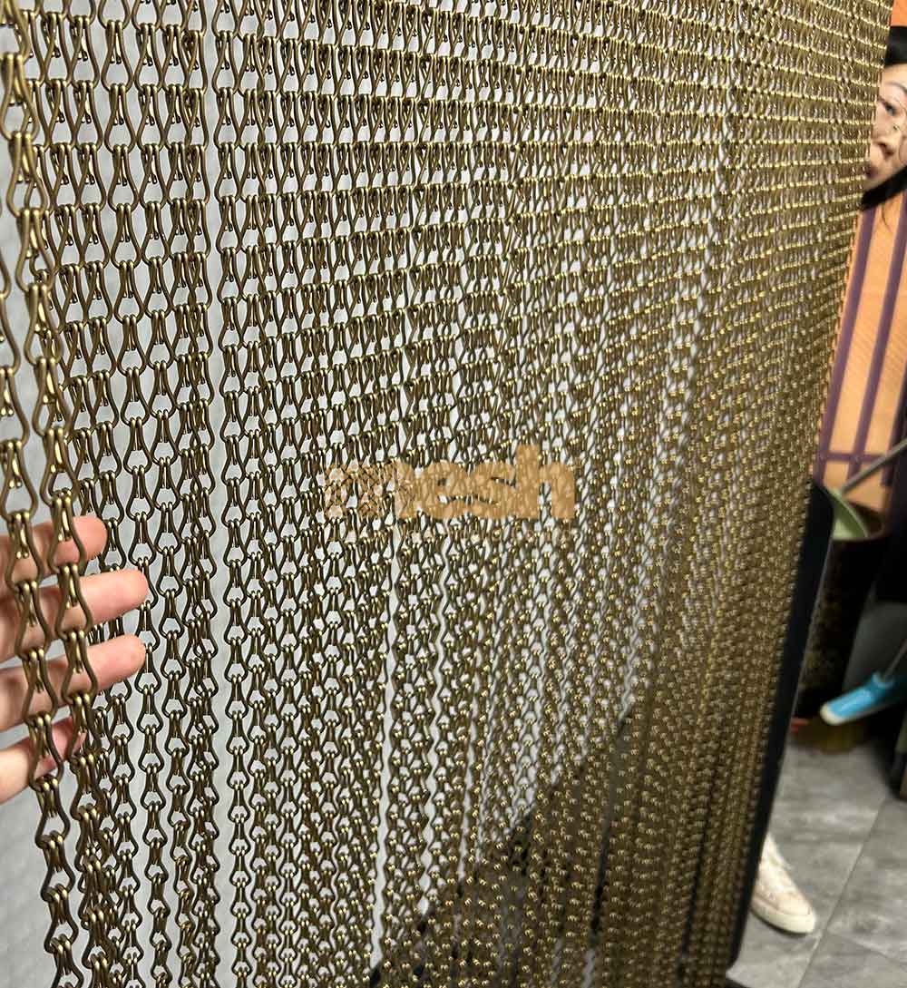 Aesthetic and Functional: Chain Link Curtains in Design