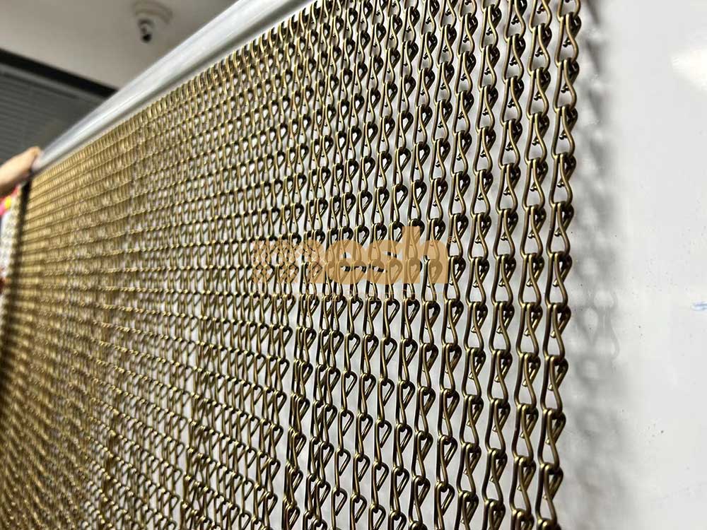 Chain Link Curtain Installations: Elevating Your Space