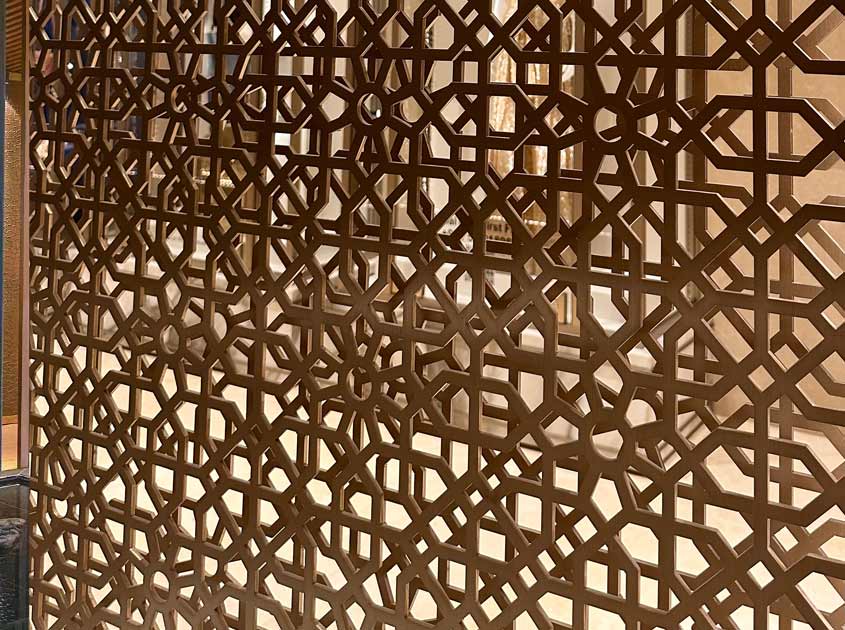 Design and application of architectural decorative nets